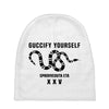 Guccify Yourself White Black Baby Beanies