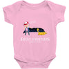 best friends forever Baby Onesie