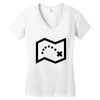 way marks Women's V-Neck T-Shirt
