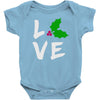 love christmas trending Baby Bodysuit