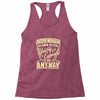 old enough young enough Racerback Tank