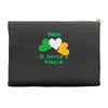 happy st patrik day Accessory Pouches