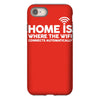 home is where the wifi funny iPhone 8