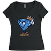 diamond king Women's Triblend Scoop T-shirt