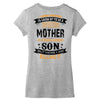 Super Cool Mother Of A Freaking Awesome Son Women's V-Neck T-Shirt