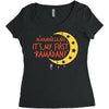 Alhamdullillah It's My First Ramadan Women's Triblend Scoop T-shirt