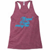 normal people wassy me Racerback Tank