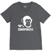 98% chimpanzee V-Neck Tee