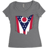 Ohio Women's Triblend Scoop T-shirt
