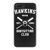 hawkins babysitting club indiana mike dustin eleven demogorgon strange iPhone 7 Plus Case