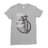 bike 'til you barf Ladies Fitted T-Shirt