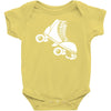 roller skate funny Baby Onesie