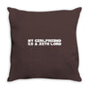my girlfriend is a sith lord Throw Pillow