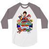 paw patrol birthday boy grandma 3/4 Sleeve Shirt