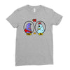 eggplant wizard and king hippo Ladies Fitted T-Shirt