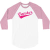 gay pride catcher funny 3/4 Sleeve Shirt
