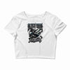 black bood Crop Top