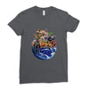 world animal Ladies Fitted T-Shirt