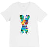 jake paul x colorful V-Neck Tee