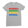 heathers girls and veronica Ladies Fitted T-Shirt