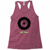 big men knows Racerback Tank