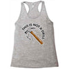 this is not a drill Racerback Tank