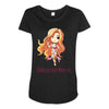 goddesses have more fun Maternity Scoop Neck T-shirt