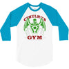 cthulhu gym 3/4 Sleeve Shirt