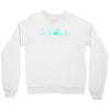 sailing heart beat Crewneck Sweatshirt