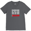Exercise Or Bacon V-Neck Tee