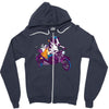fast food Zipper Hoodie