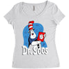 dr. soos Women's Triblend Scoop T-shirt