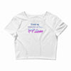 otter bullship Crop Top
