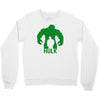 the hulk inspired superhero Crewneck Sweatshirt