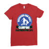 camping for life;Husband and wife Ladies Fitted T-Shirt