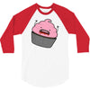 cannibal cupcake 3/4 Sleeve Shirt