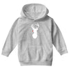 deer skull christmas Youth Hoodie