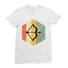 vintage sagittarius Ladies Fitted T-Shirt