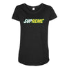 SUPREME Maternity Scoop Neck T-shirt