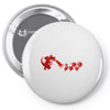 rolling into battle Pin-back button