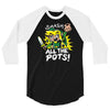 smash all the pots clearance 3/4 Sleeve Shirt