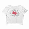 majestically awkward Crop Top