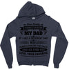 Dear Daddy... Zipper Hoodie