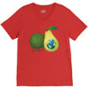 vegan world V-Neck Tee