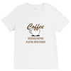 coffee required V-Neck Tee