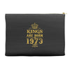 kings are born in 1973 Accessory Pouches