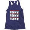 bbt knock knock penny Racerback Tank