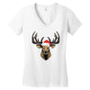 noel deer Women's V-Neck T-Shirt
