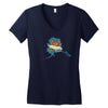 rep ak designs Women's V-Neck T-Shirt