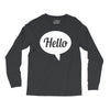 hello Long Sleeve Shirts
